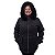 Jaqueta Parka Feminina Apeluciada com Capuz Inverno Grande - Imagem 3
