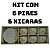 Jogo de Xicaras com 6 Xicaras e 6 Pires de Vidro Decorado - Imagem 8
