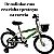 BICICLETA INFANTIL ARO 16 COM CESTINHA ELITE - Imagem 10