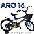 BICICLETA INFANTIL ARO 16 COM CESTINHA ELITE - Imagem 4