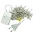 Pisca Pisca Luz De Natal 100L 4,2m Colorido 127V Fio Branco - Imagem 2