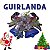 Enfeite de Natal Laço Guirlanda de Porta 33x24cm - Imagem 2