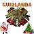 Enfeite de Natal Laço Guirlanda de Porta 33x24cm - Imagem 1