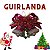 Enfeite de Natal Laço Guirlanda de Porta 33x24cm - Imagem 3