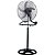 Ventilador 3 em 1 45cm Coluna Preto 70w 127v - Imagem 2