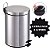 LIXEIRO ACO INOX 8 LITROS - Imagem 5
