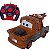 Carrinho Controle Remoto Total Carros Mater Disney - Imagem 1