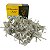 Pisca Pisca Cortina 320L 3X3m 10 Tiras Branco 127V - Imagem 1