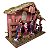 PRESEPIO DE NATAL RESINA C/9 PCS DECORADO CASA DE MADEIRA - Imagem 6