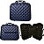 Frasqueira de Viagem Necessaire ABS Rígido 13 Cor:Preto - Imagem 1