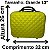 Frasqueira de Viagem Necessaire ABS Rígido 13 Cor:Amarelo - Imagem 2