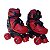 Patins De 4 Rodas Vermelho Elite Tamanho:28/31 - Imagem 1