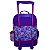 MOCHILA BOLSA ESCOLAR DE RODINHA PRINCESAS - Imagem 8
