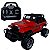 Carrinho de Controle Remoto Jipe Recarregavel  Cor:Vermelho - Imagem 1