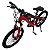 BICICLETA ARO 20 21 MARCHAS Cor:VERMELHO - Imagem 6