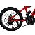 BICICLETA ARO 20 21 MARCHAS Cor:VERMELHO - Imagem 4