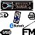Rádio Estéreo Bluetooth Para Automóvel Mega Star - Imagem 2