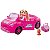 Brinquedo Carro com acessorios e mini boneca Tipo Barbie Thamy - Imagem 3