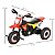 Triciclo Moto inf. som e luz suporta até 25 kg Cor:Vermelho - Imagem 3