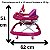 Andador Musical Infantil Bebe Styll - Menina Cor:Rosa - Imagem 3