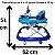 Andador Musical Infantil Bebe Styll -  Menino Cor:Azul - Imagem 2