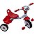Triciclo Motoca infantil pedal com som e luz  Cor:Vermelho - Imagem 5