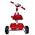 Triciclo Motoca infantil pedal com som e luz  Cor:Vermelho - Imagem 4