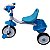 Triciclo infantil pedal com som e luz suporta 25 kg Cor:Azul - Imagem 6