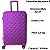 Mala De Viagem Rodinha Bordo 10kg Em Abs Rígida Cor:Rosa 2 - Imagem 3