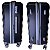 Mala De Viagem de Rodinha G 28kg Em Abs Rígida Cor:Preto 2 - Imagem 2