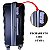 Mala De Viagem de Rodinha G 28kg Em Abs Rígida Cor:Preto 2 - Imagem 9