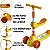 Patinete Inf 2 Em 1 Com Assento e Luz LED Som  Cor:Amarelo - Imagem 3