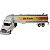 Caminhão Truck Tanque De Ferro e Plastico Colecionáveis 34cm - Imagem 9