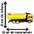 Caminhão De Ferro,Plastico Colecionáveis 12cm 1:48 Caçamba 3 - Imagem 2