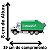 Caminhão De Ferro,Plastico Colecionáveis 19cm Modelo:Lixeiro - Imagem 6
