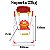 Balanço jardim luz e som, Crianças Suporta 25kg Cor:Vermelho - Imagem 2