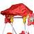 Balanço jardim luz e som, Crianças Suporta 25kg Cor:Vermelho - Imagem 5
