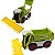 Trator agrícola De Ferro,plástico 12cm Mod:colheitadeira 04 - Imagem 1