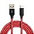 Cabo Malha Micro USB TIPO C 2m 3,1A Turbo - Imagem 6
