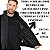 Jaqueta Masculina Bomber De naylon Casaco Impermeavel Tamanho:M Cor:Preto - Imagem 9