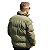 Jaqueta Masculina Bomber De naylon Casaco Impermeavel Tamanho:GG Cor:Verde - Imagem 7