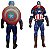 Boneco 30cm articulado com som, led Personag:Capitão America - Imagem 7