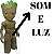 Boneco 30cm articulado com som e led Personagem:Groot - Imagem 6