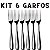 Kit 6 Garfo Inox De Mesa Buffet Restaurante E Hotel Premium - Imagem 5