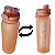 Garrafa de Agua Plastica 900ml Academia Colorida Cor:Laranja - Imagem 3