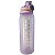 Garrafa de Agua Plastica 900ml Academia Colorida Cor:Roxo - Imagem 1