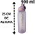 Garrafa de Agua Plastica 900ml Academia Colorida Cor:Roxo - Imagem 2