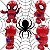 Brinquedo Robo Abajur, Dança e Emite Som Modelo Homem Aranha - Imagem 6