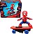 Brinquedo Robo Emite Som e Luz Skate Mod:Homem Aranha - Imagem 1