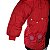 Jaqueta nylon Infant. Florzinha Cor:Vermelho;Tam:2-3 Anos - Imagem 3